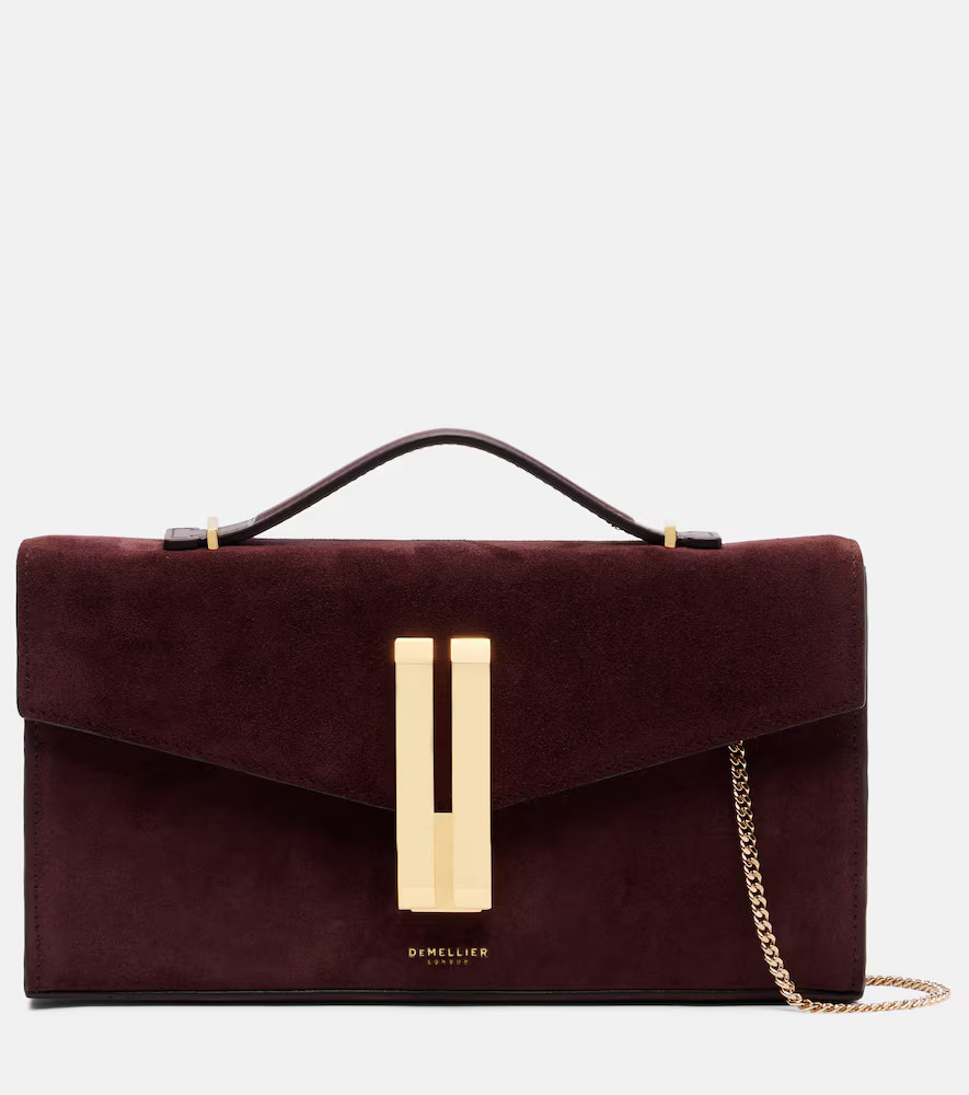 DeMellier Vancouver绒面革手拿包 | Mytheresa (INTL)