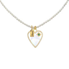 Mama's Heart Charm Necklace | Sequin