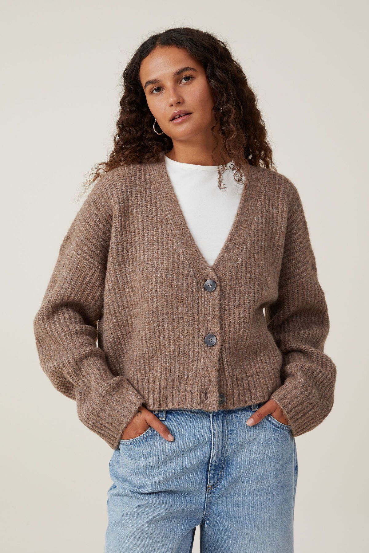 Luxe Rib Cardi | Cotton On (ANZ)