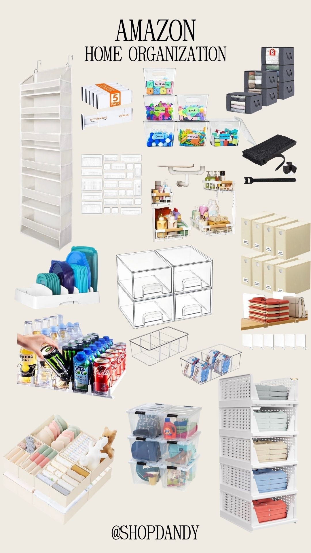 Get your home organized with these Amazon finds on deal! 

#LTKSeasonal #LTKHome #LTKFindsUnder50