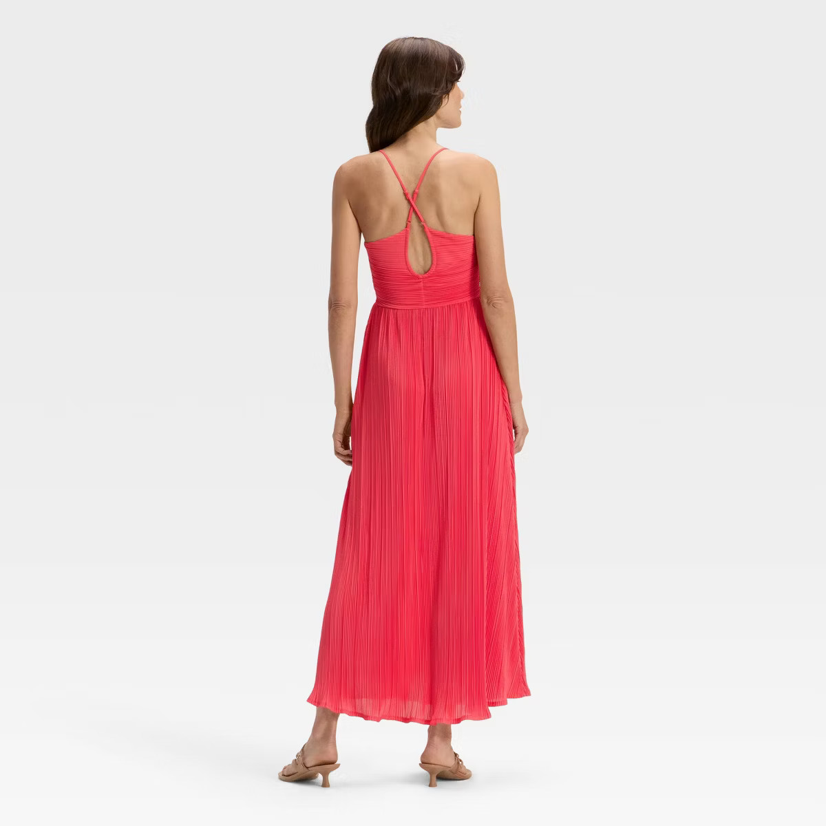 Women's Pleated Maxi Dress - A New Day™ | Target