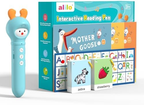 alilo Talking Pen Books Sets for Toddlers 3-6, Kids Learning Electronic Toys, Early Educational G... | Amazon (US)