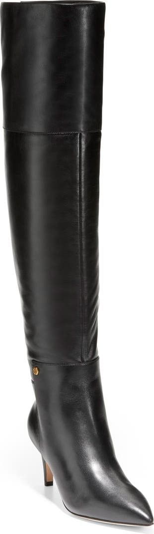 Cole Haan Vandam Over the Knee Boot Black Shoes Black Boot Boots Summer Outfits Budget Fashion | Nordstrom