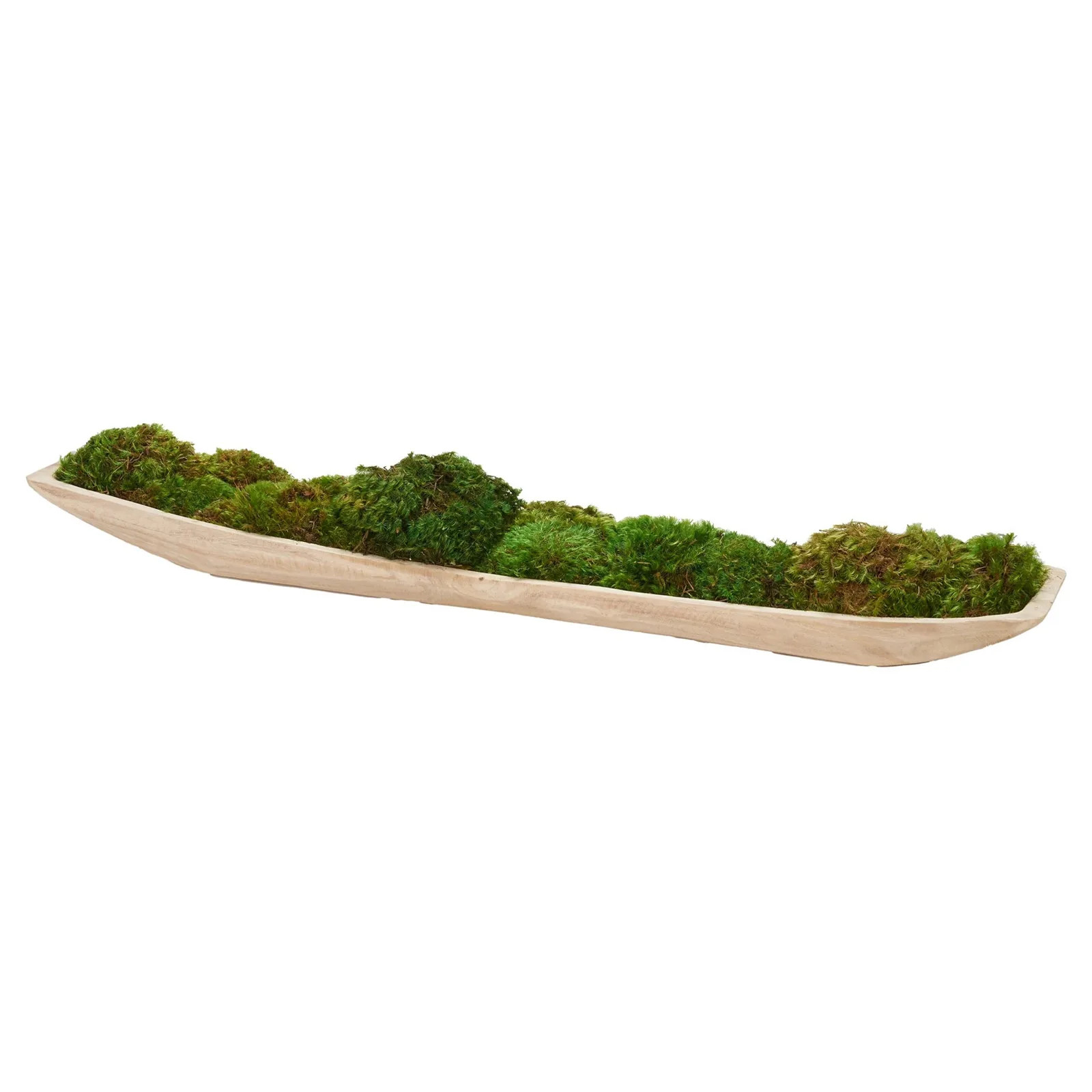 Finlo Updated Traditional Green Faux Mood Moss | Kathy Kuo Home