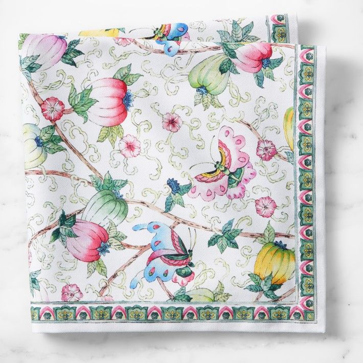 Famille Rose Napkins, Set of 4 | Williams-Sonoma