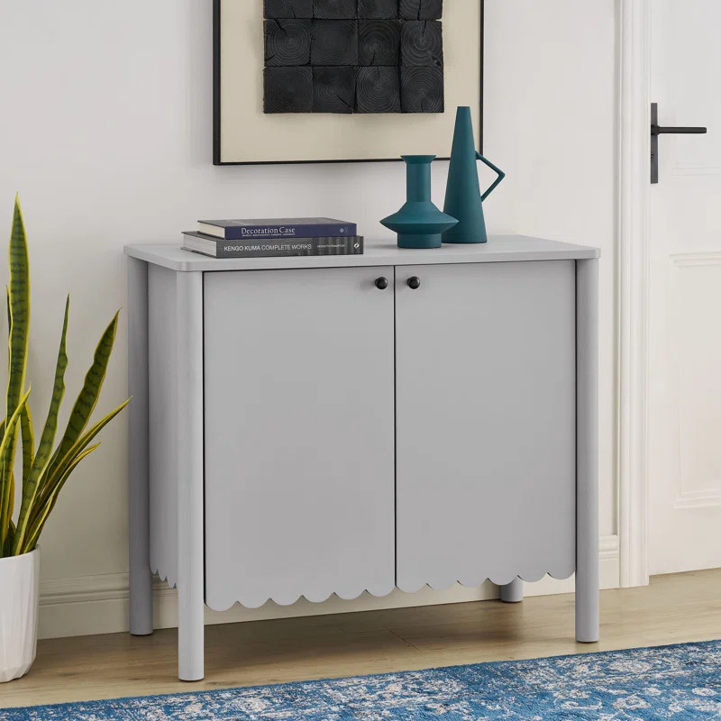 Modway Emmeline 35" 2-Door Scalloped Sideboard Cabinet | Wayfair | Wayfair North America