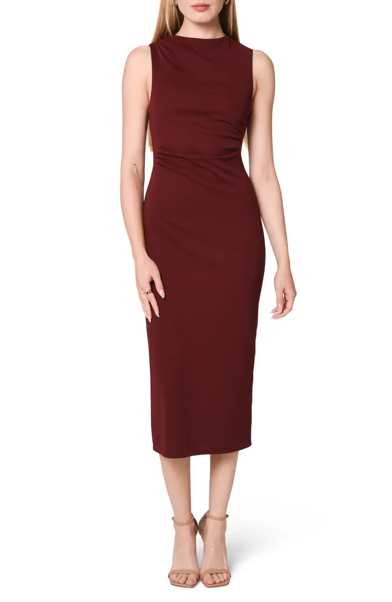 WAYF Siete Ruched Sheath Dress | Nordstrom | Nordstrom