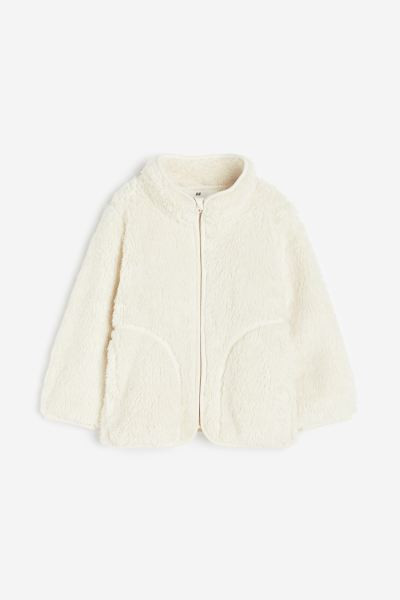 Veste en tissu peluche | H&M (FR, IT, ES, PT, BE)