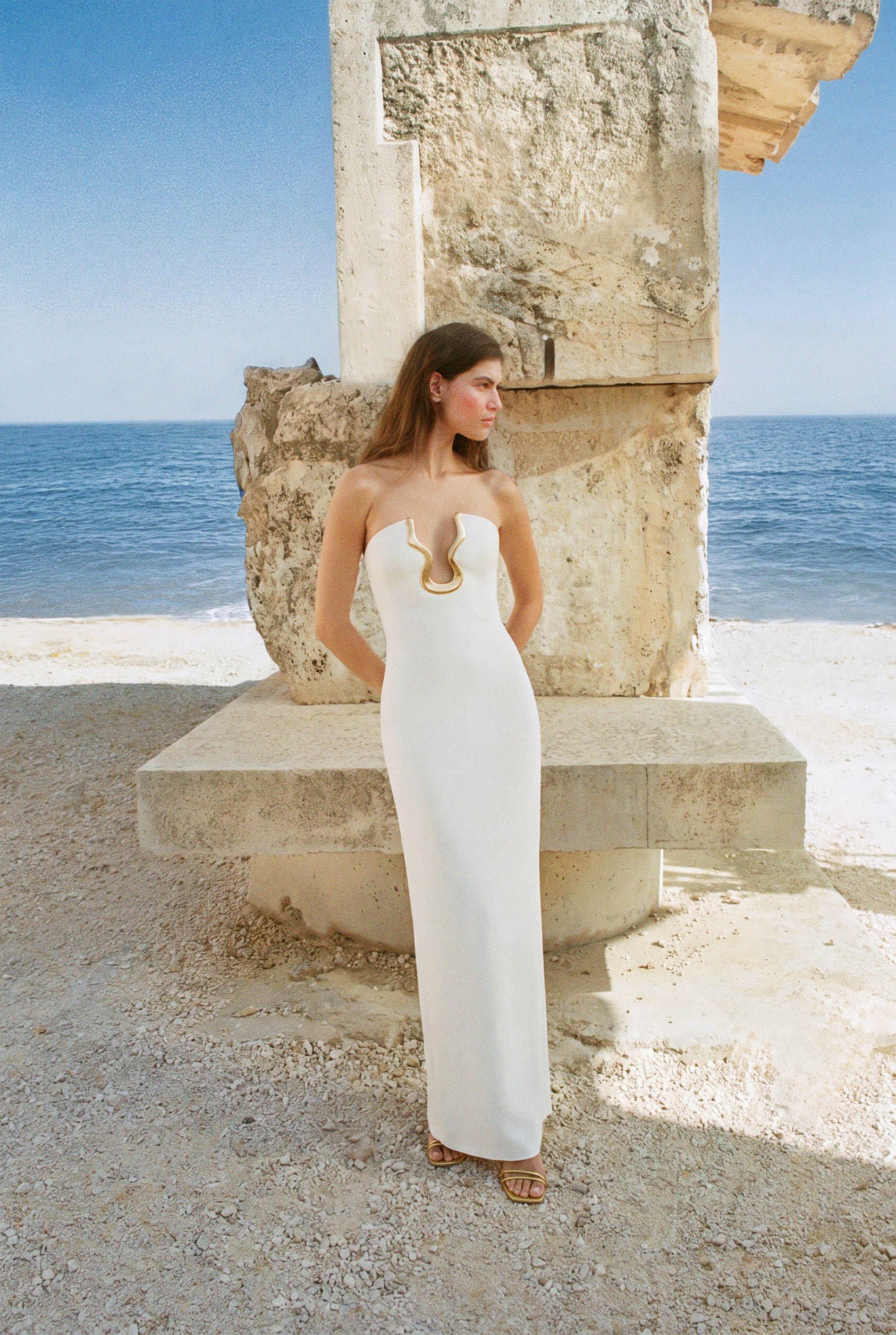 ABRIL GOWN - OFF WHITE | Cult Gaia - US
