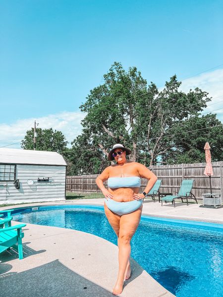 Bandeau swimsuit is always the choice when soaking up some rays and avoid all those tan lines. 

Plus size swim
Bandeau swimsuit 
Plus size swimsuit 
Plus size swimwear 
Plus size summer 
Beach vacation
Summer outfit 

#LTKStyleTip #LTKSwim #LTKPlusSize