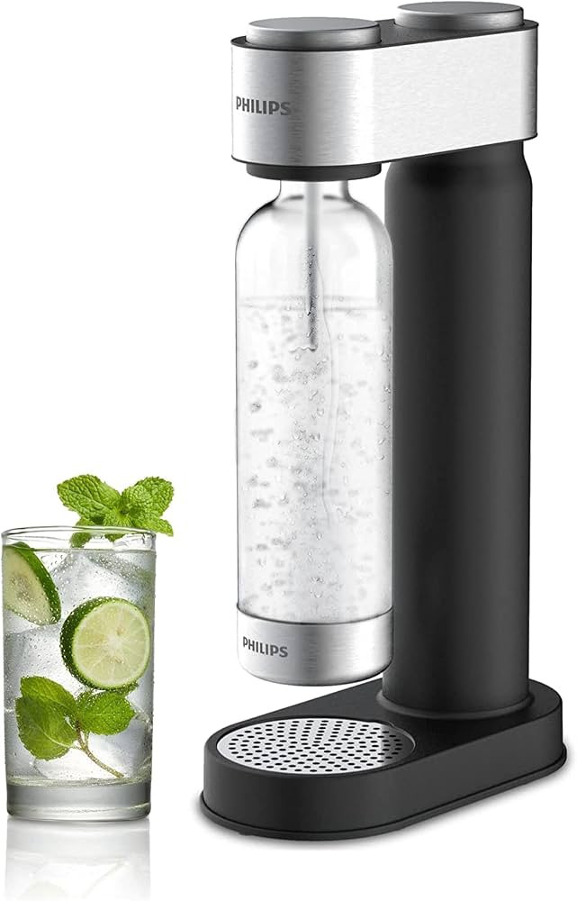 Philips Stainless Sparkling Water Maker Soda Maker Machine for Home Carbonating with BPA free PET... | Amazon (US)