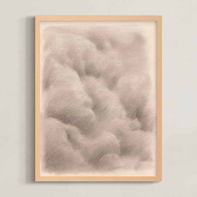"La Nube" - Drawing Limited Edition Art Print by jinseikou. | Minted