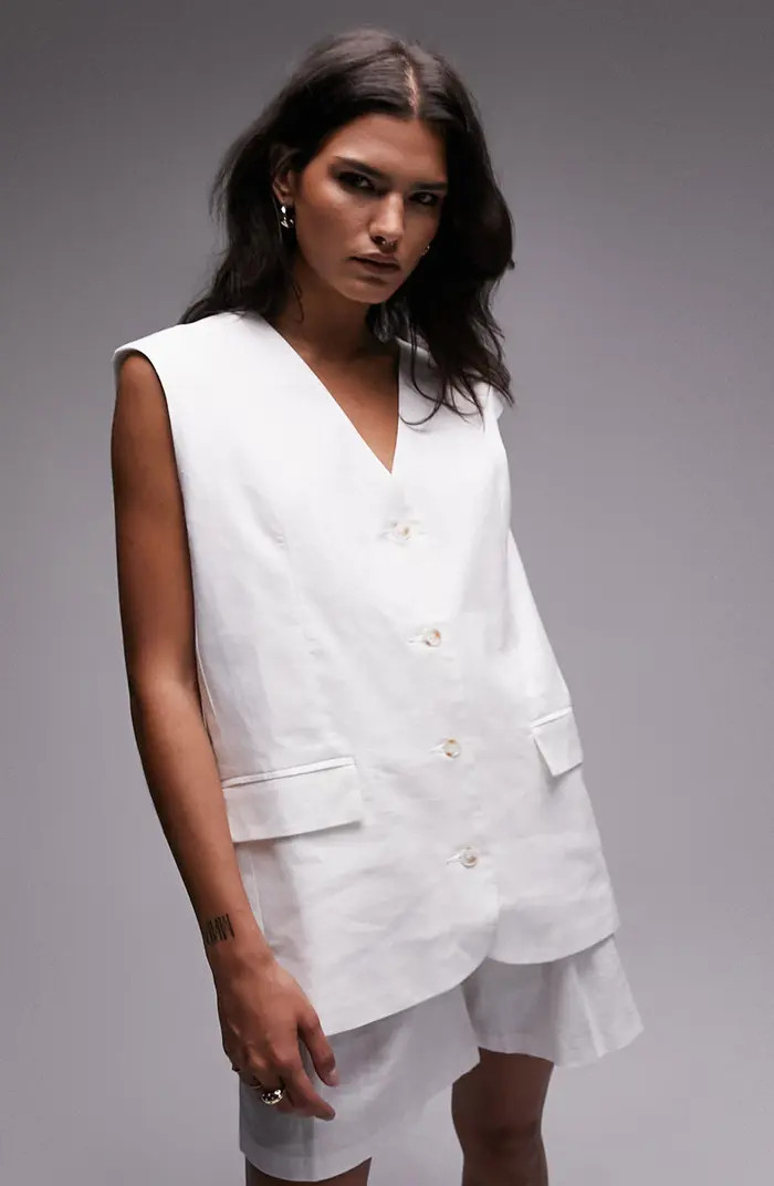 Oversize Waistcoat | Nordstrom Rack