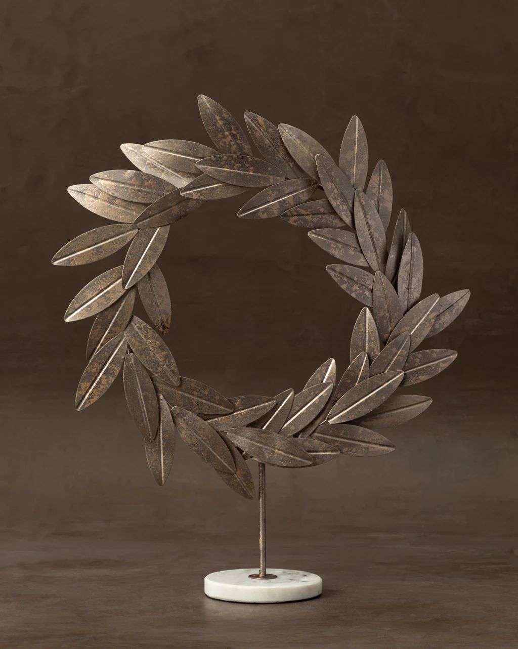 Willow Wreath in Antique Pewter | McGee & Co.