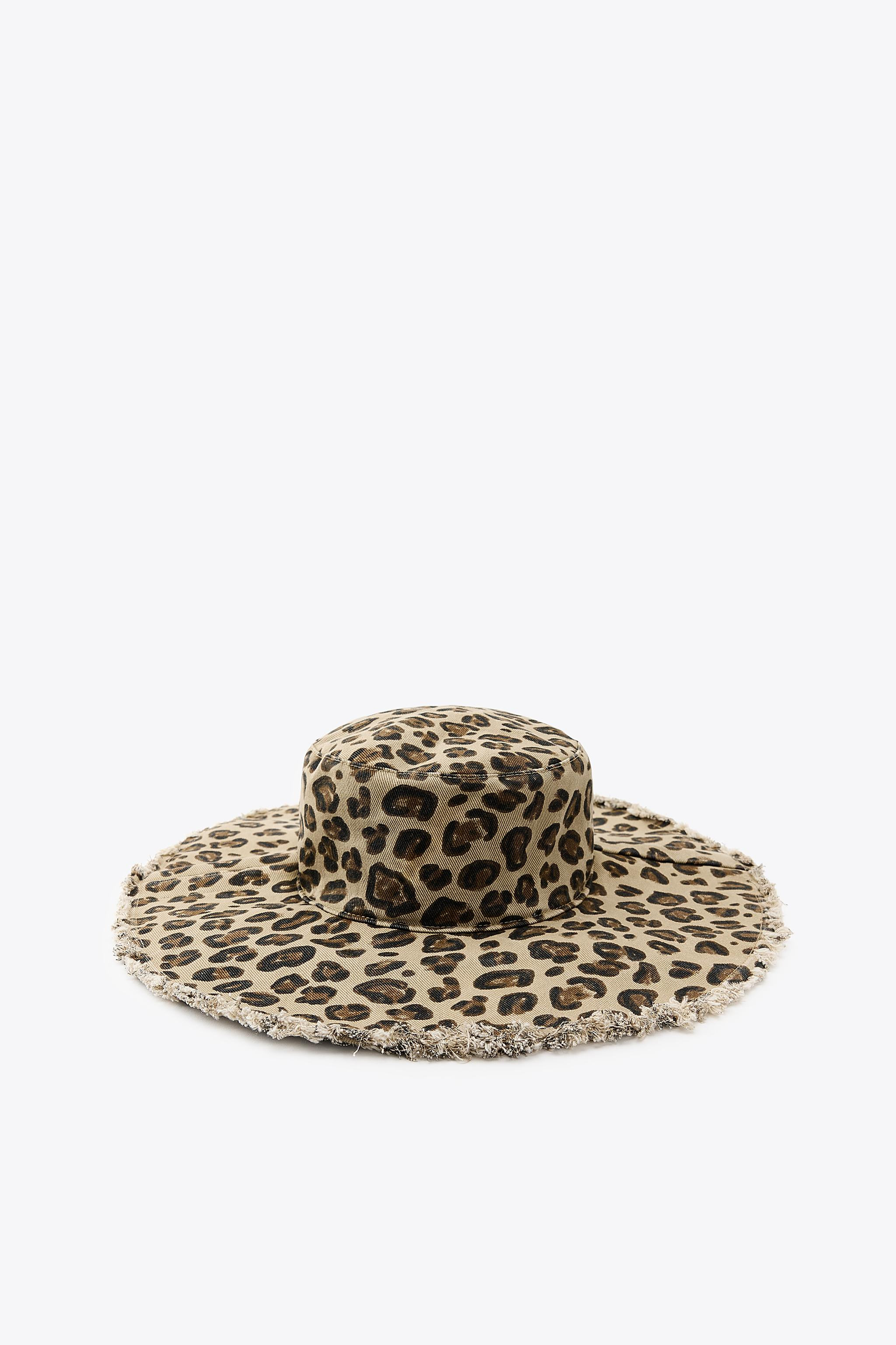 ANIMAL PRINT BUCKET HAT | Zara UK