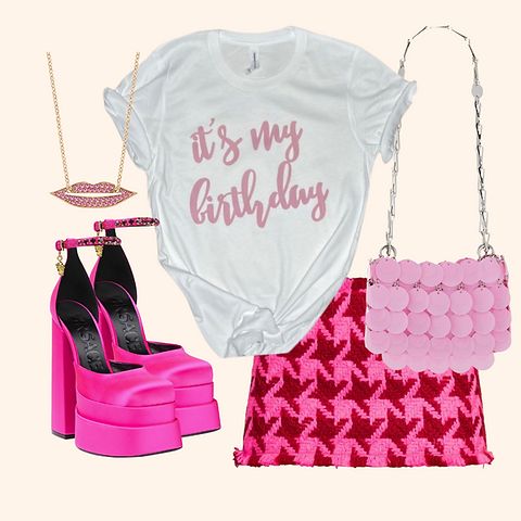 It's My Birthday Graphic T-shirt (Vintage Fee) | Sassy Queen