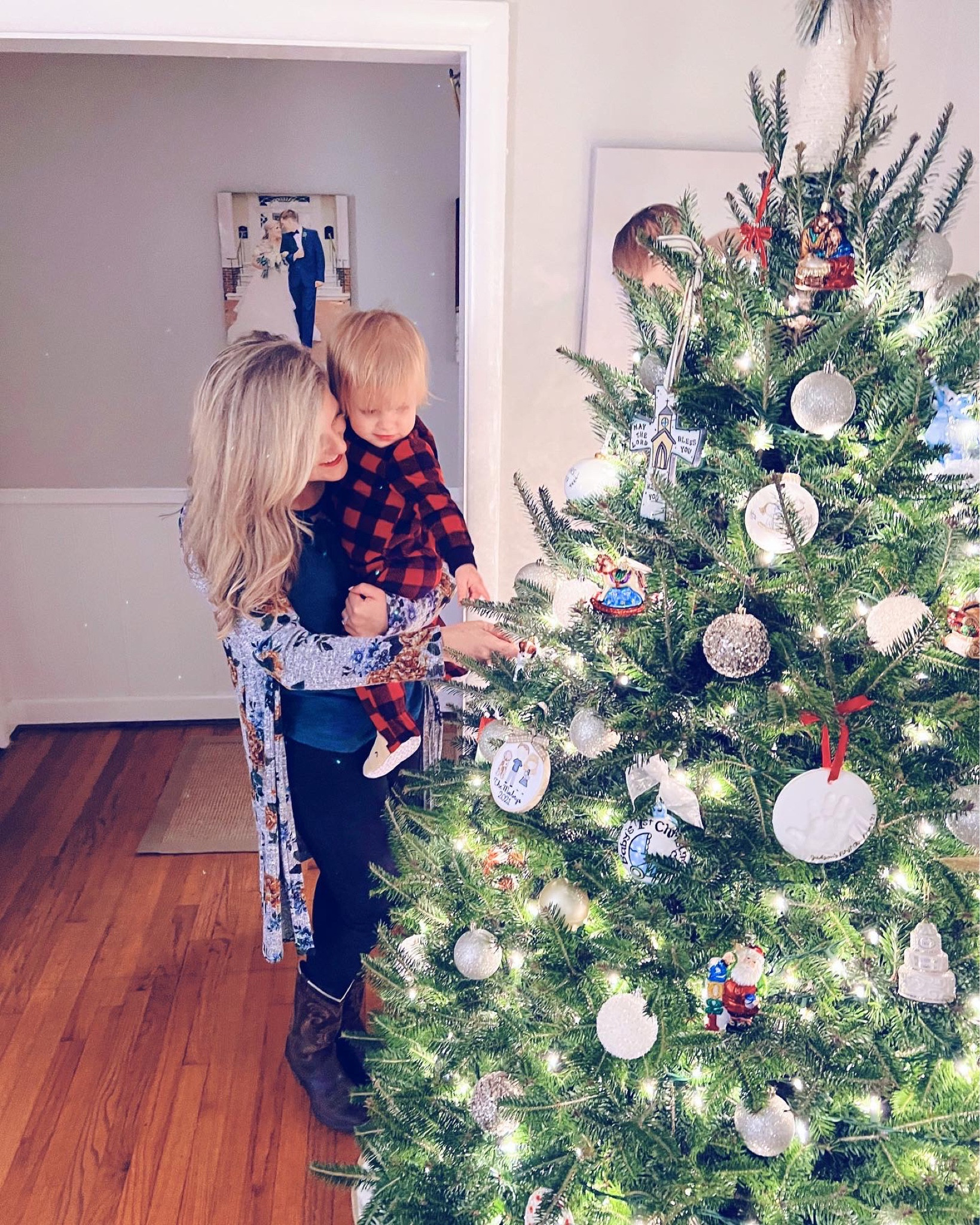 Nothing sweeter than coming home from Thanksgiving Weekend to our house all merry & bright and ready for the holidays!! 🎄🦌✨ #merryandbright #homefortheholidays 

I am one happy happy girl getting to spend this Christmas season in our winter wonderland with my sweet sweet boys - and can’t wait to experience the magic of Christmas through our baby boy’s eyes!! 🥹♥️🎅🏽 #christmasmagic #tistheseason

…

#emilysayswes #judsoncarpentermabry #seventeenmonthsold #seventeenmonthold #seventeenmontholdbaby #seventeenmontholdboy #judsonmonthbymonth #sweetjudson #oursweetboy #oneyearold #oneyearoldbaby #oneyearoldbabyboy #oneyearoldboy #gratefulmotherhood #thankyoulord #mysweetboys #novembermemories #christmastime #christmasseason #ohchristmastree #magicofchristmas #deckthehalls 

#LTKHoliday #LTKSeasonal #LTKfamily