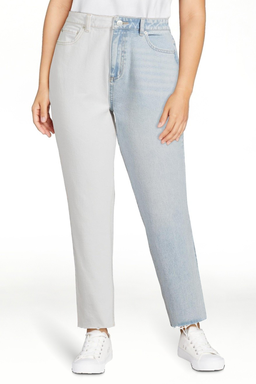 No Boundaries Juniors' High Rise Slim Straight Cropped Jeans | Walmart (US)