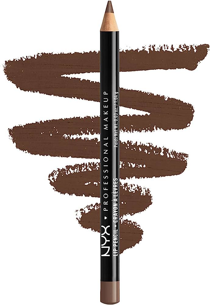 NYX PROFESSIONAL MAKEUP Slim Lip Pencil, Espresso | Amazon (US)