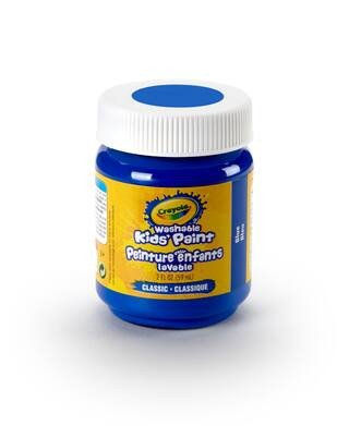 Crayola® Classic Washable Kids' Paint, 2 oz in Blue | 2 fl oz | Michaels® | Michaels Stores