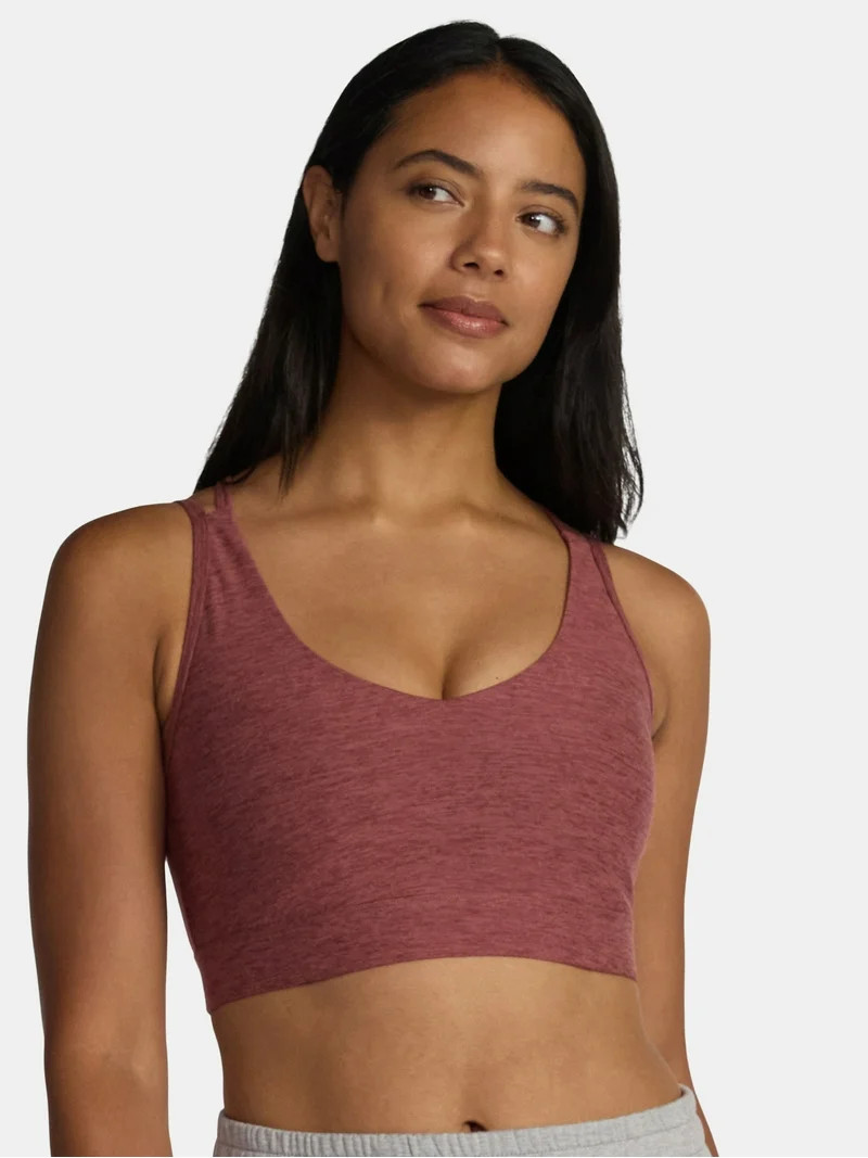 Athletic Works Women's ButterCore Bra, Sizes XS-XXL - Walmart.com | Walmart (US)