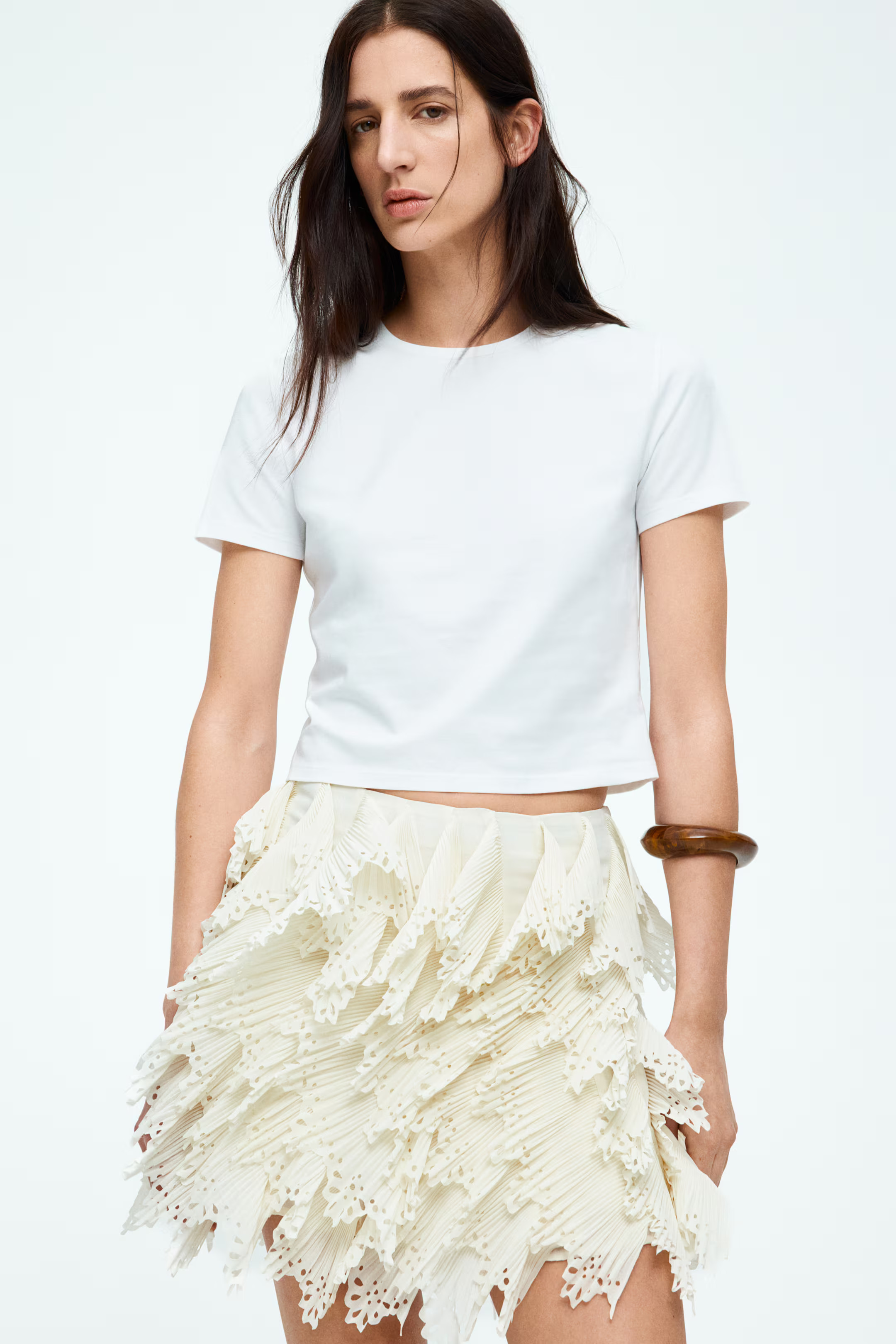 Short T-shirt | H&M (UK, MY, IN, SG, PH, TW, HK)