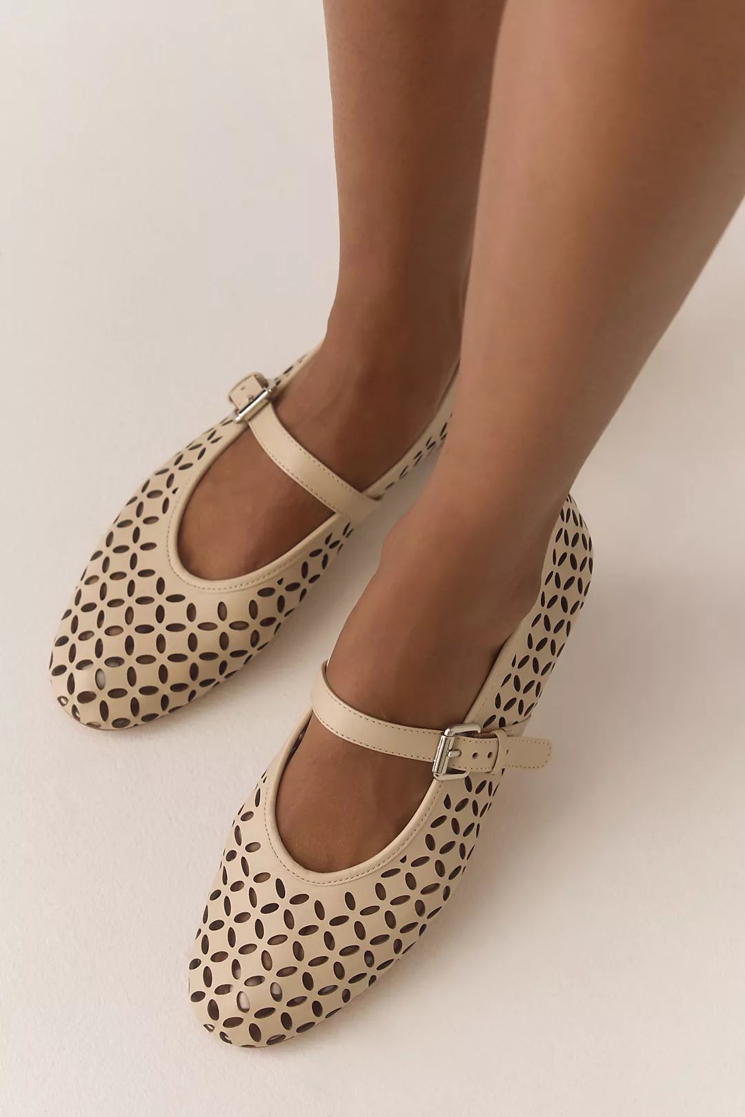 By Anthropologie Floral Cutout Flats | Anthropologie (US)