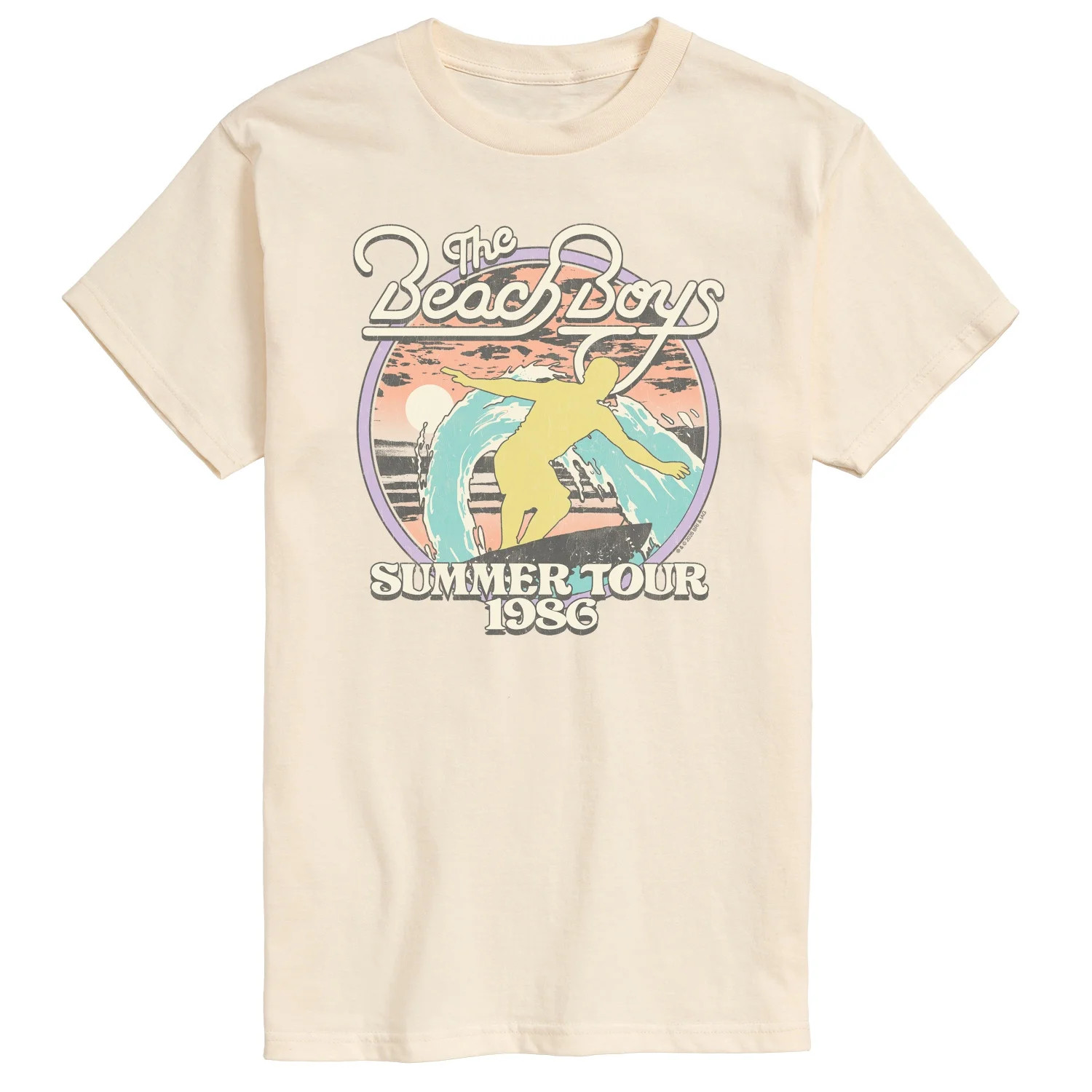 The Beach Boys - Summer Wave Short Sleeve Graphic T-Shirt - Walmart.com | Walmart (US)
