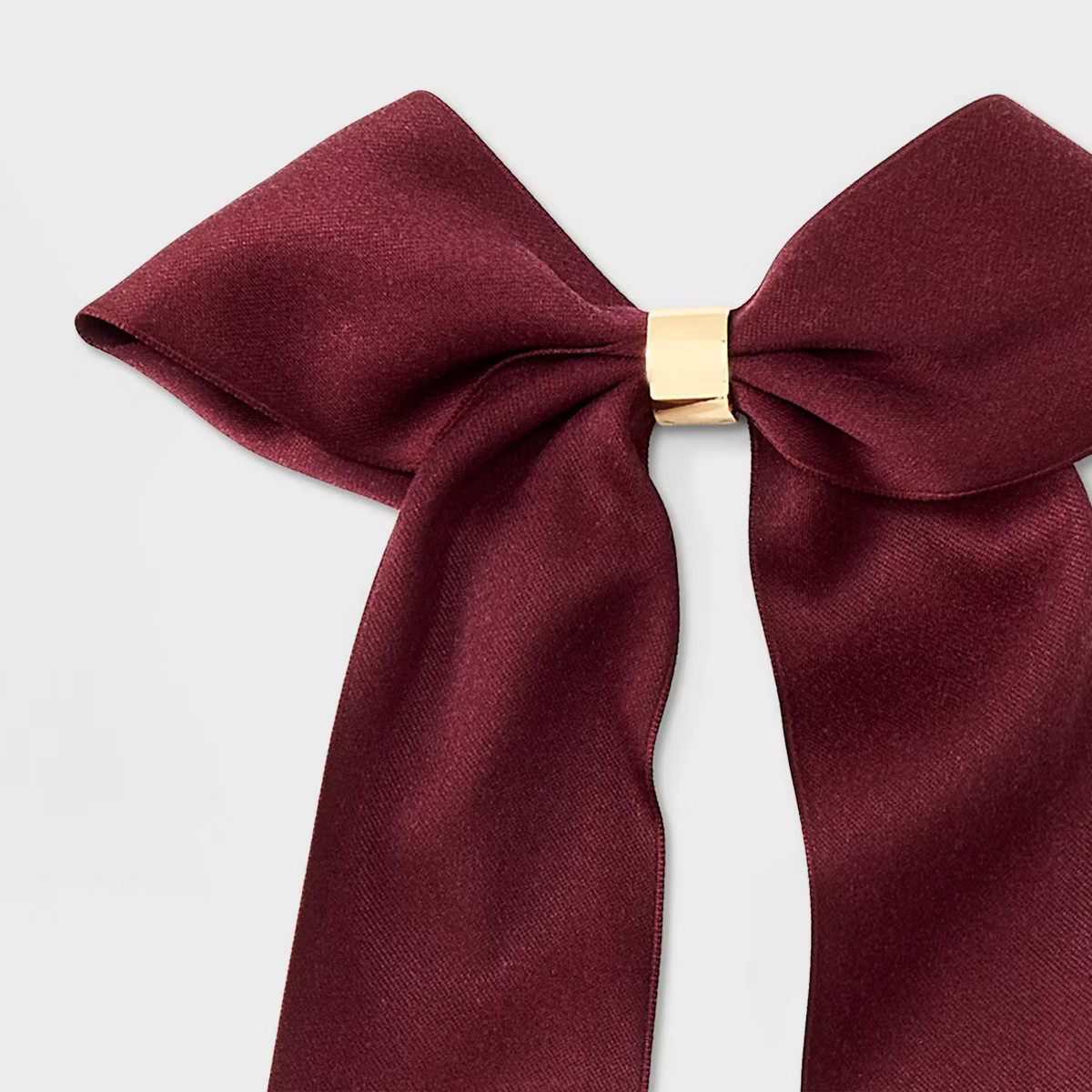 Bow with Gold Center Hair Clip - A New Day™ Red | Target