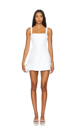 V. Chapman Kimmy Mini Dress in White. - size 0 | Revolve Clothing (Global)