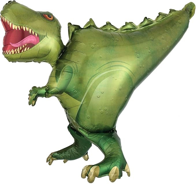 Anagram T-Rex Foil Balloon, 36", Multicolored | Amazon (US)