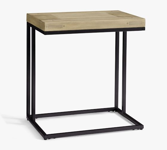 Malcolm Rectangular C-Table (24") | Pottery Barn (US)