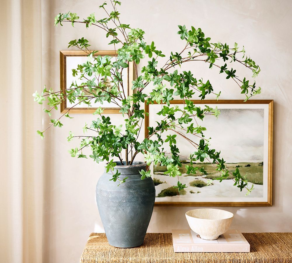 Faux Oversized Green Branch | Pottery Barn (US)