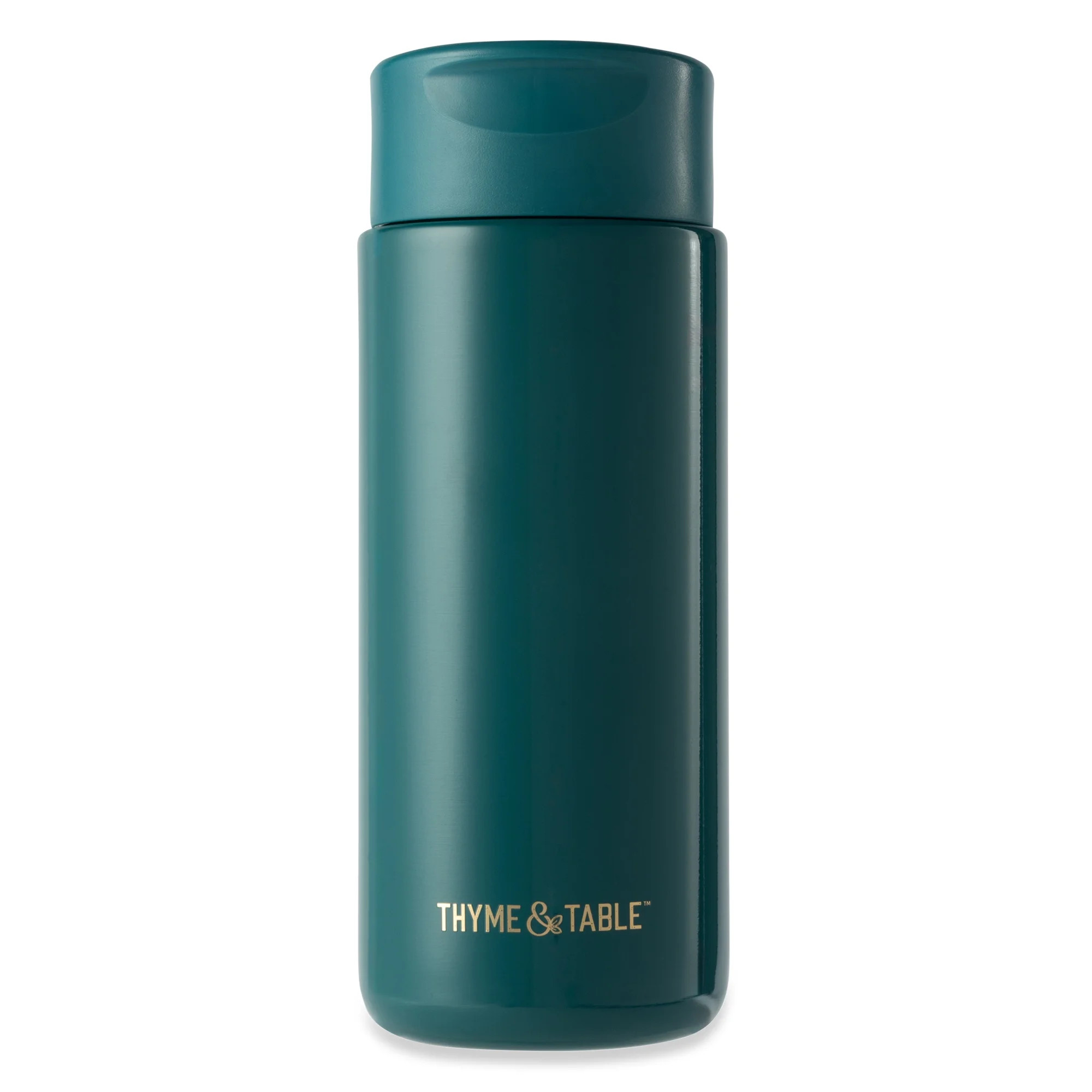Thyme & Table Double Wall Insulated Stainless Steel Coffee Tumbler, 22oz Travel Mug, Teal | Walmart (US)