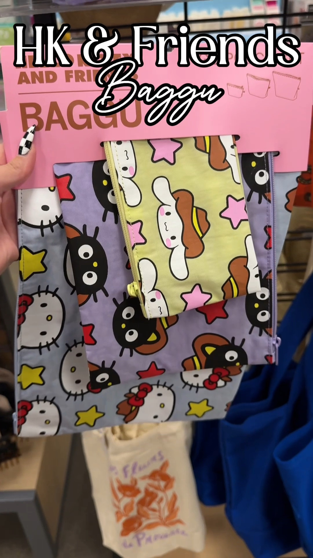 Did you know that you can find discounted Hello Kitty and Friends Baggu items at Nordstrom Rack? I love the prints on these! Cinnamoroll wearing a cowboy hat is too cute! I don’t see all items online but I did link a few!

#LTKTravel #LTKmomlife #LTKSaleAlert