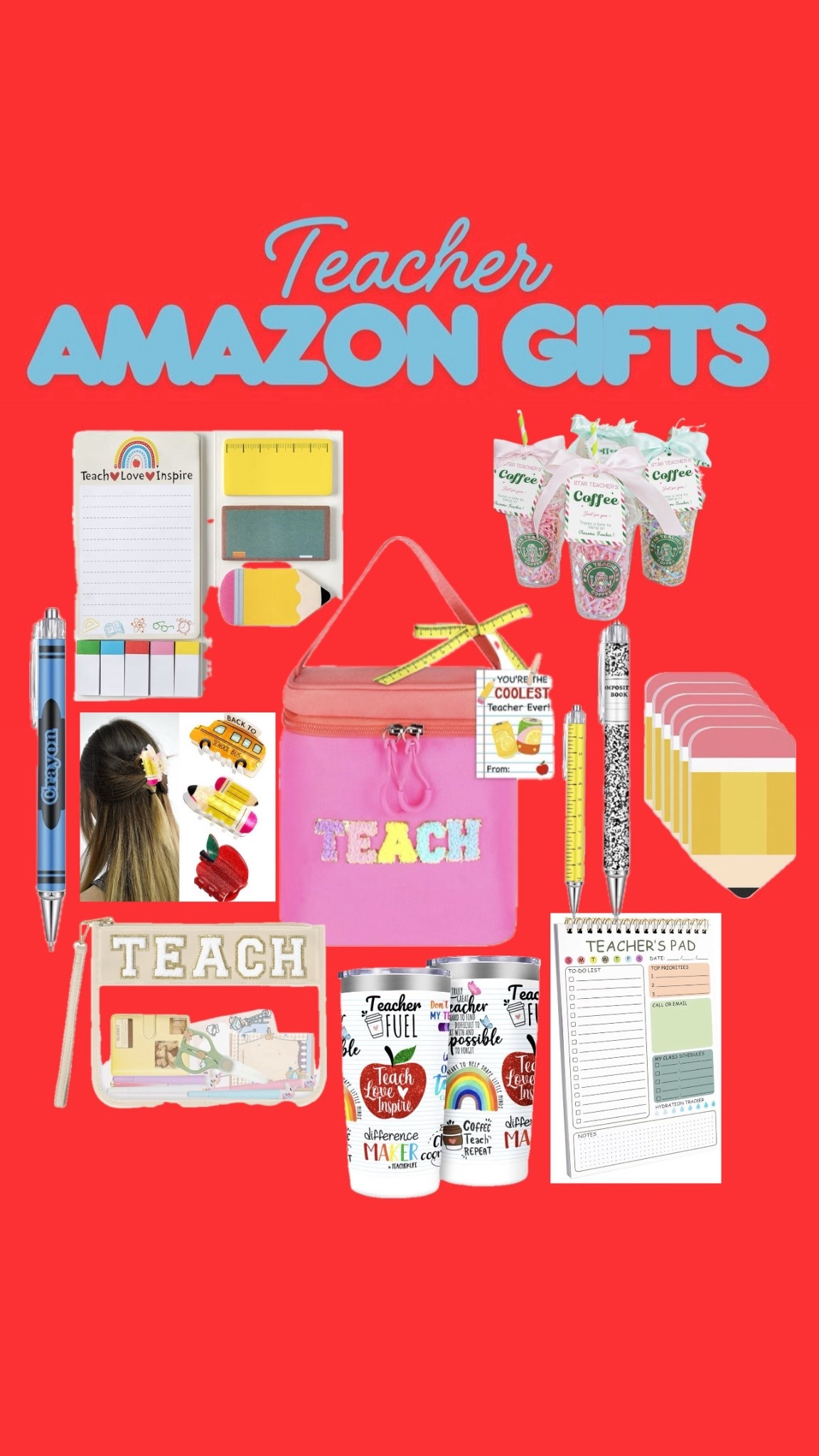 Teacher Gifts
#teach #gift #giftsforher #teacher #teachergifts #amazon 

#LTKSeasonal #LTKdayinmylife #LTKKids
