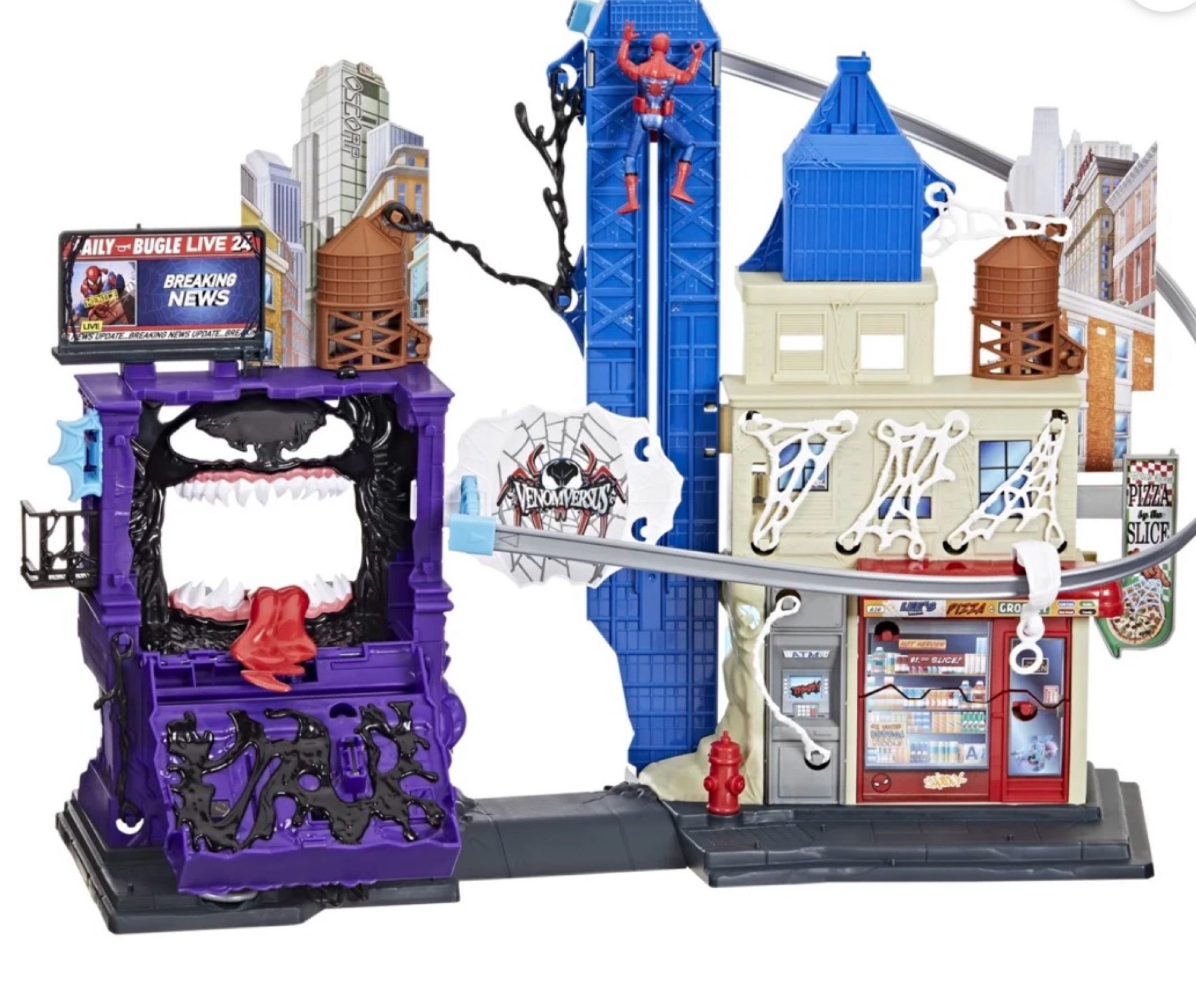 Marvel Spider-Man VenomVersus Web Slinging City Playset for Kids, Ages 4+

#LTKKids #LTKSaleAlert #LTKGiftGuide