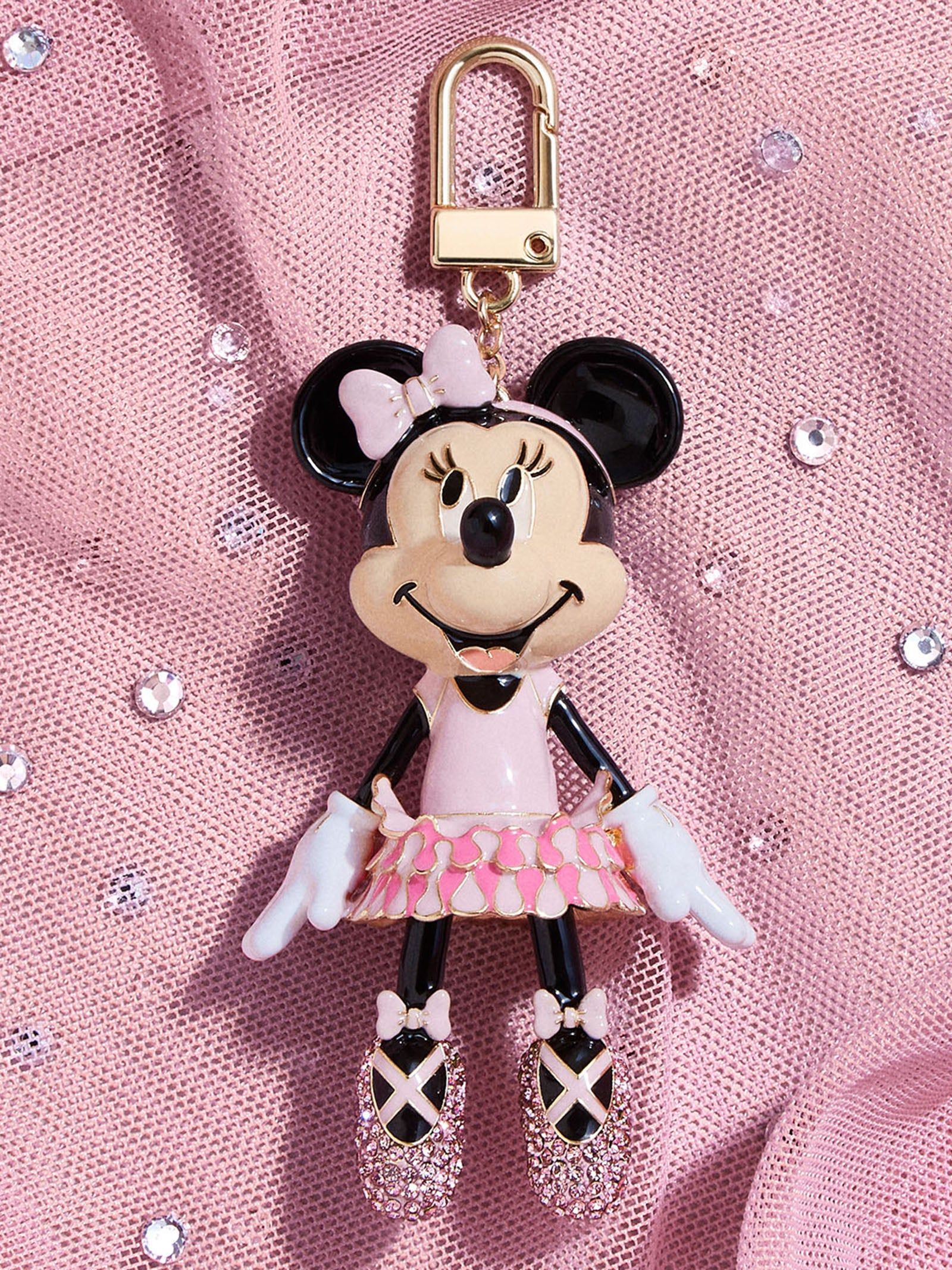 Minnie Mouse Disney Bag Charm - Ballerina | BaubleBar (US)