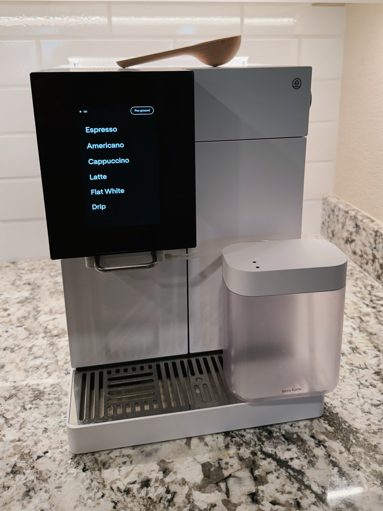 Love that I can brew a cup of coffee, latte, or cappuccino from my phone. Check out this machine by TerraKaffe! ☕️ 

App enabled, custom coffee, coffee machine, espresso machine

#LTKGiftGuide #LTKHome