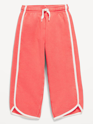 Dolphin-Hem Cropped Sweatpants for Toddler Girls | Old Navy (US)