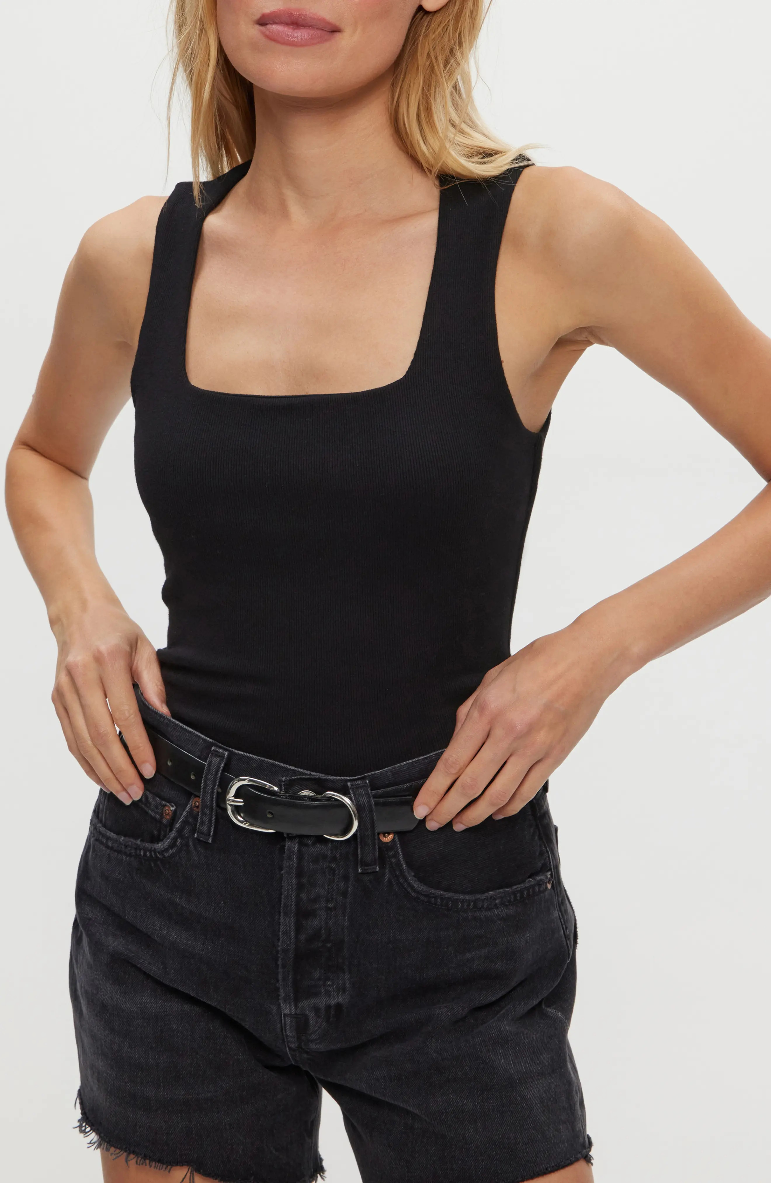Michael Stars Maribel Square Neck Tank (Women) | Nordstrom | Nordstrom