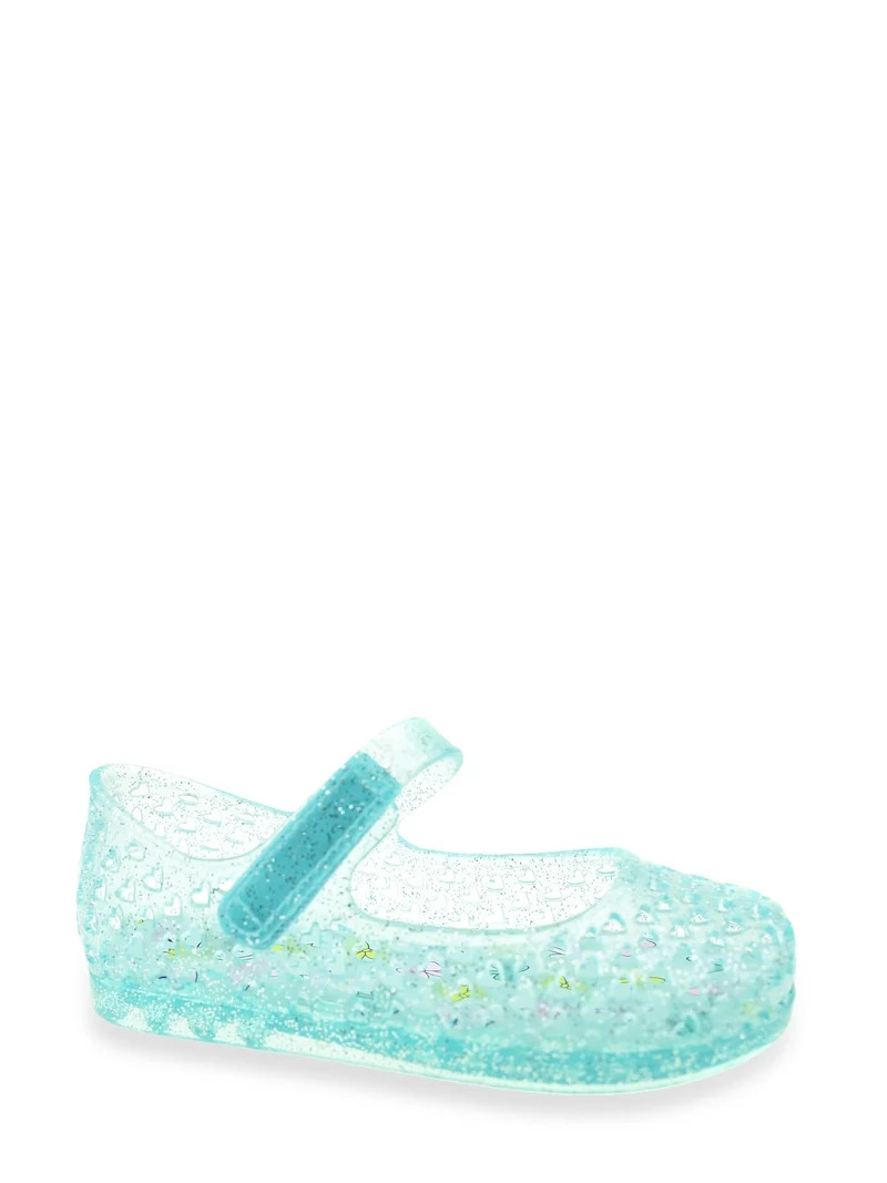 Wonder Nation Baby and Toddler Girls Mary Jane Jelly Shoes | Walmart (US)