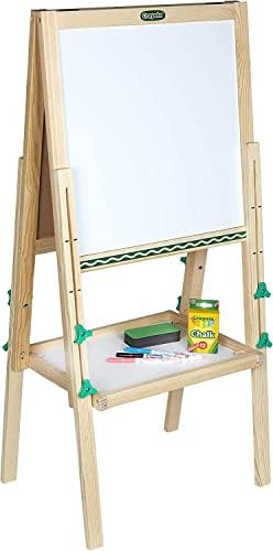 Crayola Kids Mini Wooden Art Easel & Supplies, Toddler Toys, Gift for Kids, Ages 3, 4, 5, 6 | Amazon (US)