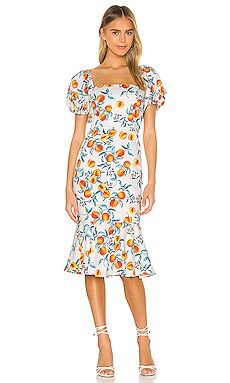 Amanda Uprichard Senorita Dress in Peaches from Revolve.com | Revolve Clothing (Global)