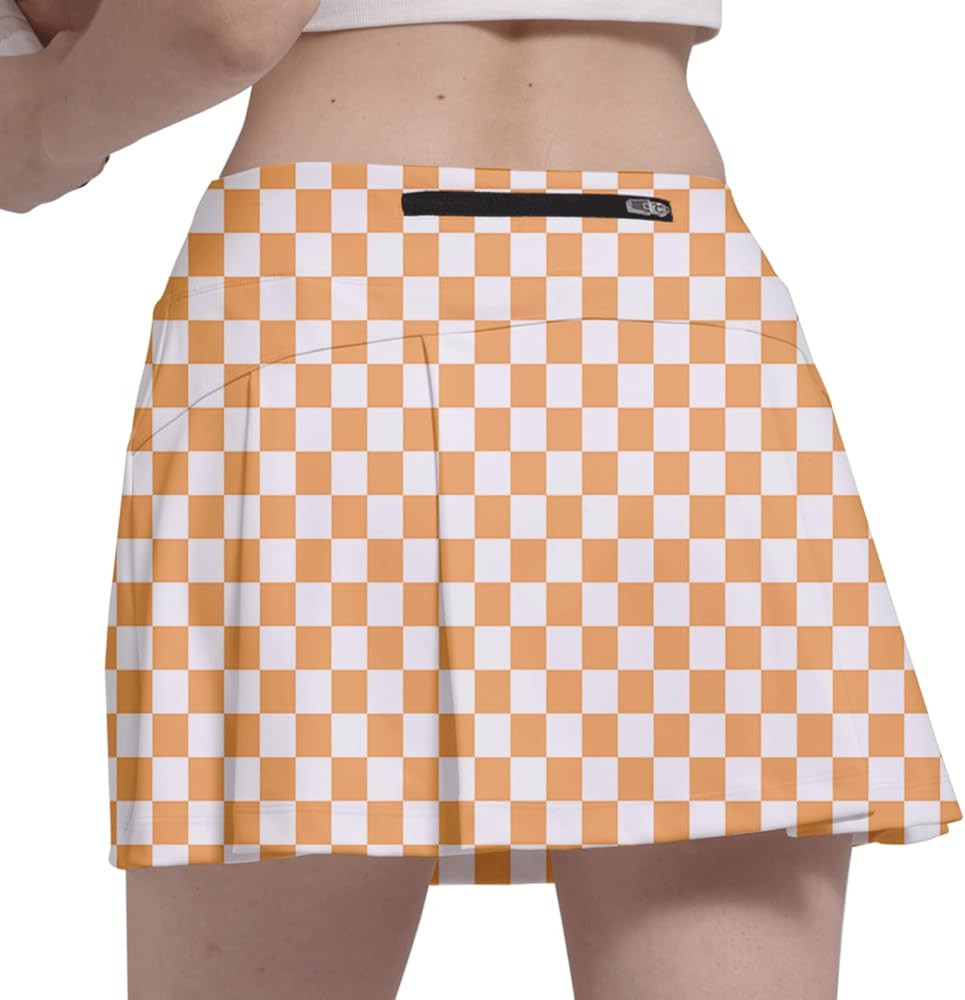 Dinosaur Women's Skorts Skirts High Waisted Golf Pleated Skirts for Running Pickleball Workout | Amazon (US)