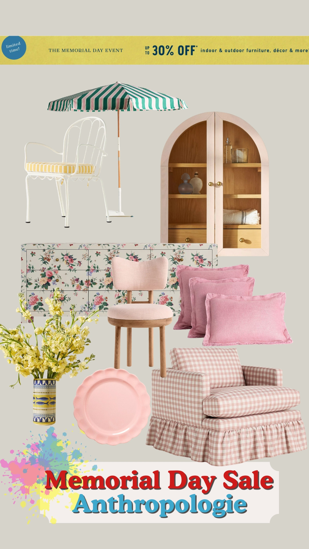 Anthropologie furniture on sale for MDW!
 

 #LTKSaleAlert