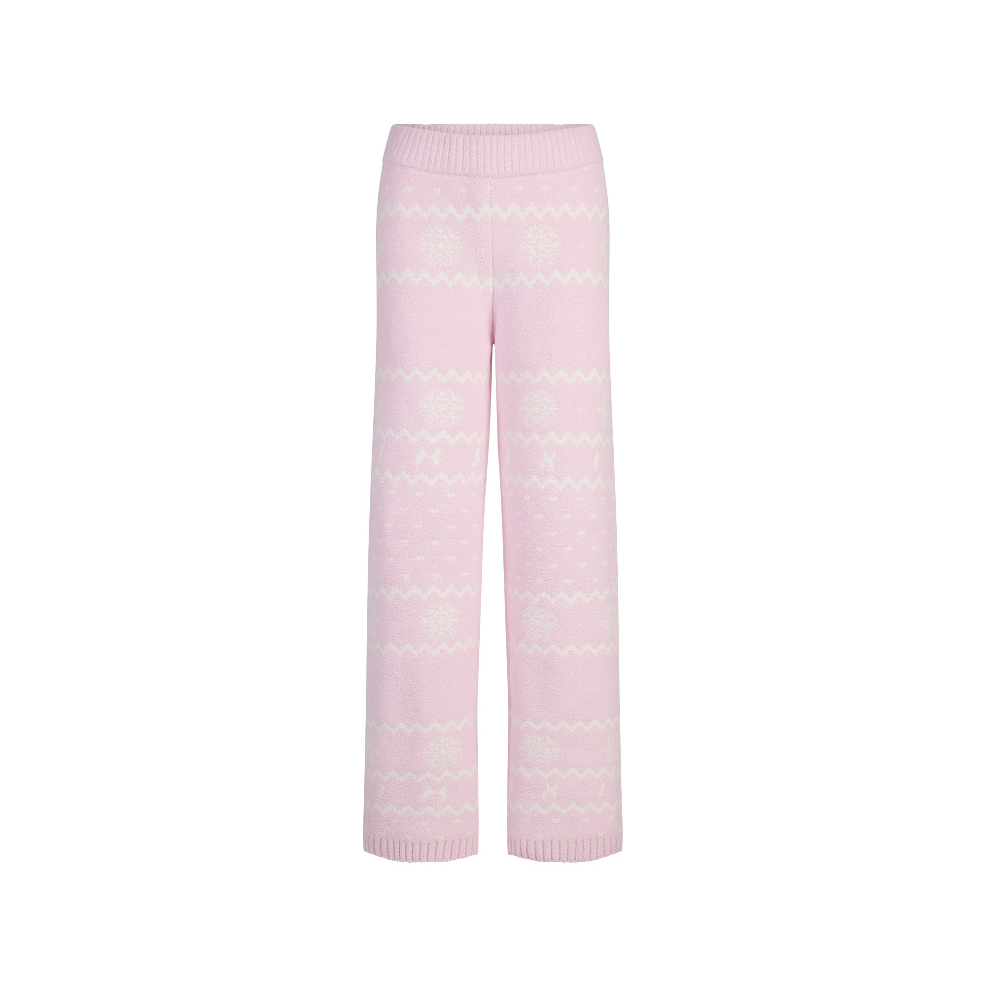 COZY LIGHT PANT | BABY PINK HEART FAIR ISLE | SKIMS | SKIMS (US)