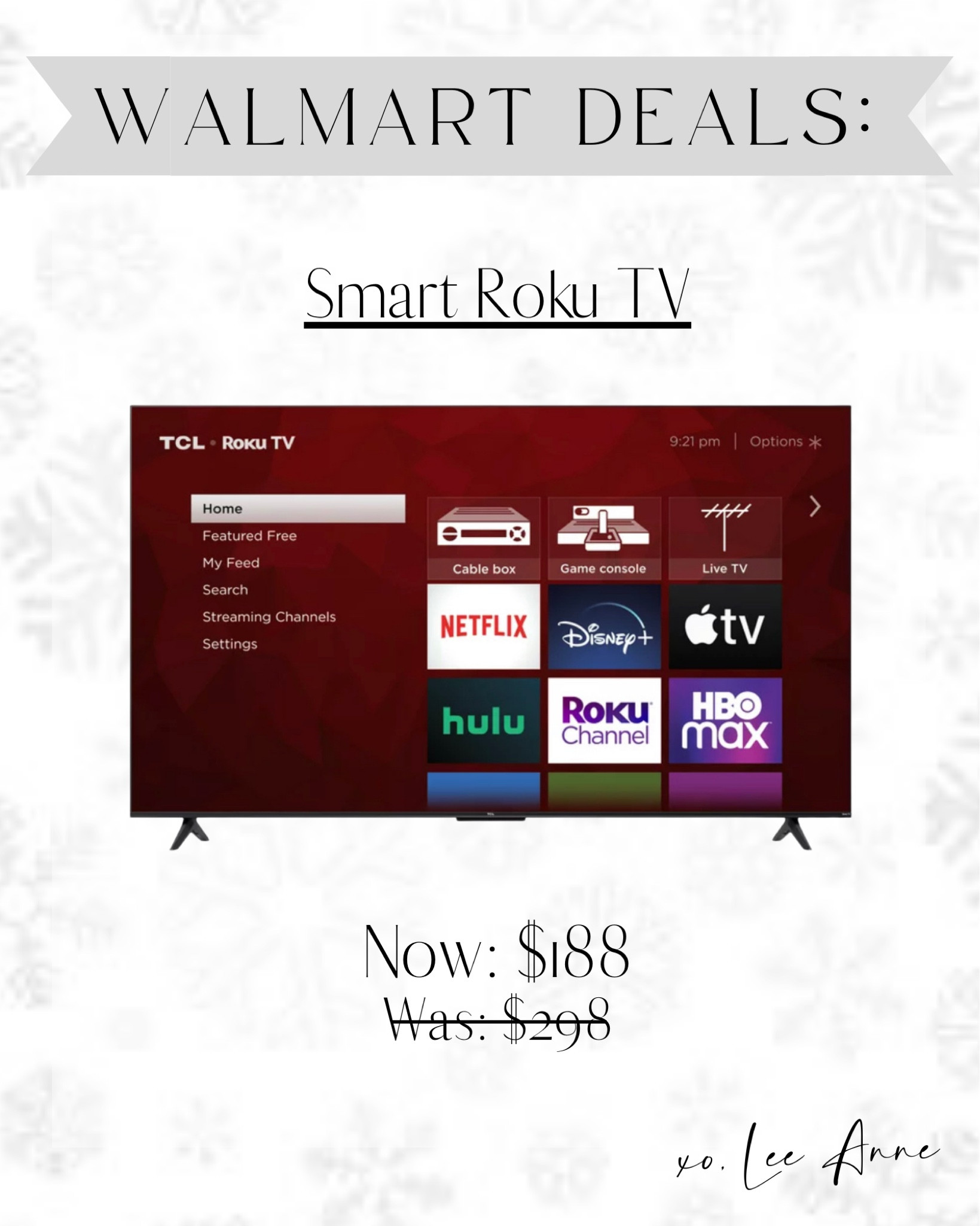Walmart Black Friday deal on this 55” Roku tv!

#LTKCyberweek #LTKGiftGuide #LTKHoliday