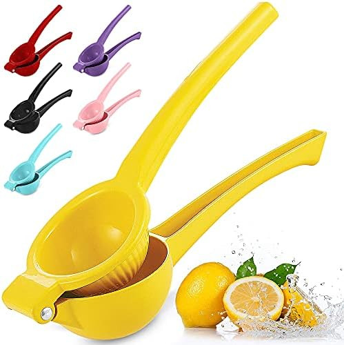 Zulay Premium Quality Metal Lemon Squeezer, Citrus Juicer, Manual Press for Extracting the Most Juic | Amazon (US)