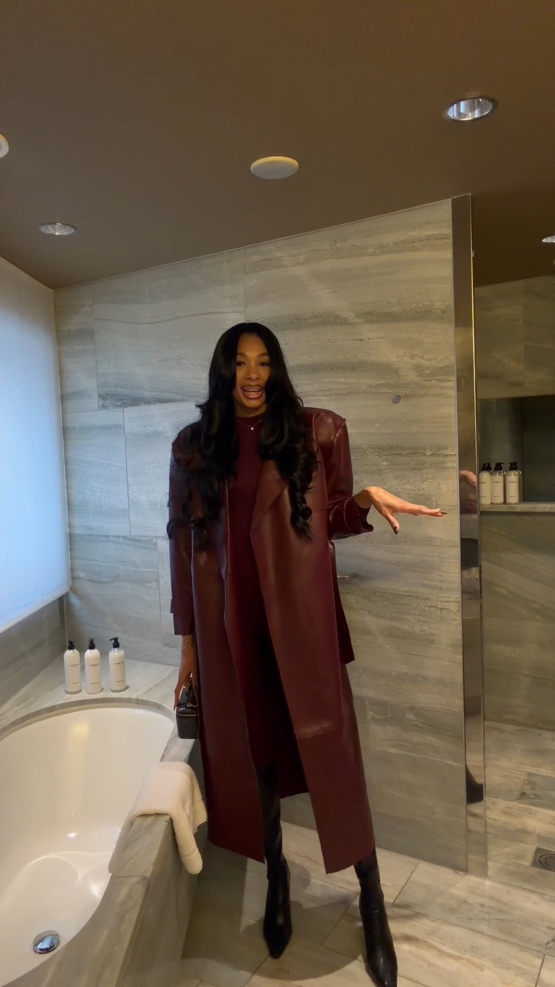 ootd jumpsuit and jacket: naked wardrobe shoes: femme la bag:chanel 

#LTKStyleTip